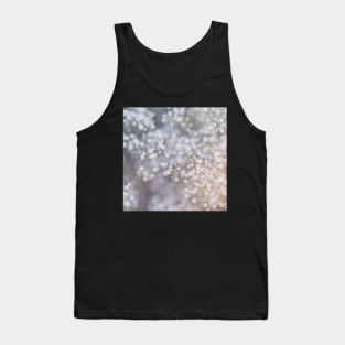 White Dandelion Flowers Tank Top